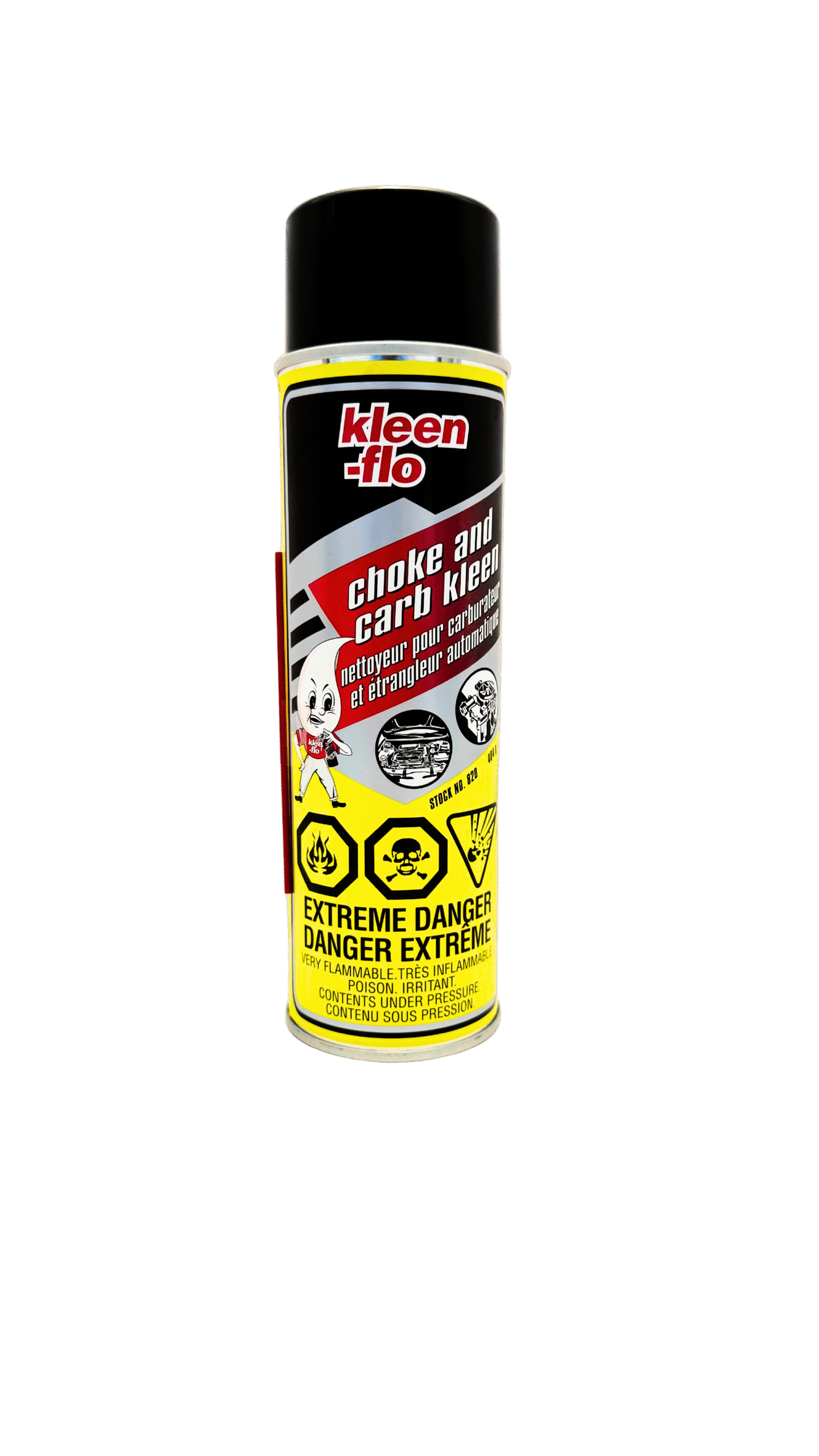 Choke and carb kleen